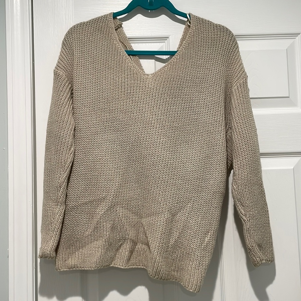 Miracle Beige Cute Detail Knot Back
